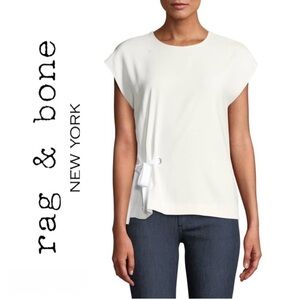 Rag & Bone Etta Side Tie Top Womens Size Small
